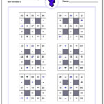 Multiplication And Division Logic Puzzles With Missing Values And
