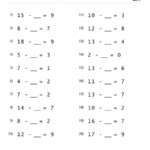 Multiplication Fill In The Blank 2 Worksheets 99Worksheets