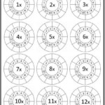 Multiplication Wheels Worksheets EasyTeaching Multiplication
