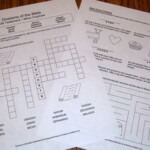 Old Testament Minor Prophets Review Worksheets For Children