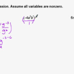 Simplifying Algebraic Expressions With Exponents YouTube