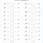 Square Root Worksheet Pdf Beautiful Multiply And Find The Missing