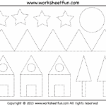Star Pattern To Trace Worksheets Worksheet Hero