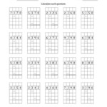 The 2 Digit By 1 Digit Long Division With Grid Assistance And Prompts
