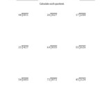 The 3 Digit By 2 Digit Long Division With Remainders And Steps Shown On