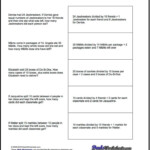 Word Problems Division With Remainders Word Problems Common Core