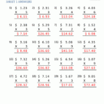 Worksheet Division Worksheets 5Th Grade Th Grade Math Db excel