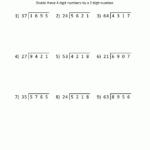 20 New Two Digit Division Worksheets