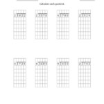 3 Digit By 1 Digit Long Division With Grid Assistance And NO Remainders A