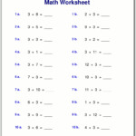 3 Times Table Worksheets To Print Activity Shelter