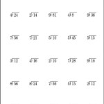3rd Grade Division Worksheets Best Coloring Pages For Kids Division