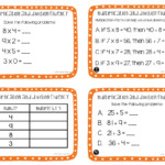 3rd Grade Multiplication And Division Fluency Task Cards The Teacher