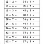 Basic Division Math Worksheet Archives Edumonitor 3rd Grade Math