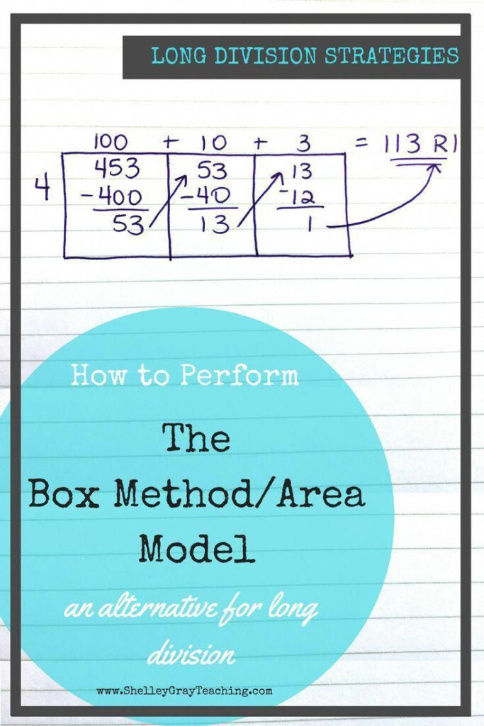  Box Method Division Worksheets Pdf Free Download Gmbar co