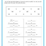 Break Apart Addends To Add Worksheet
