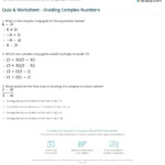 Complex Numbers Worksheet Live Worksheet Online