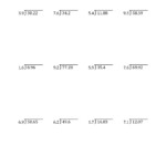 Dividing Decimals Worksheet For Grade 6 223482 Worksheets Samples