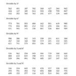 Divisibility Rules For 3 6 And 9 3 Digit Numbers A