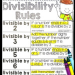 Divisibility Rules Worksheet 4th Grade Ccmclaudiamonteiro