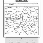 Division Coloring Math Coloring Worksheets Fun Math Worksheets