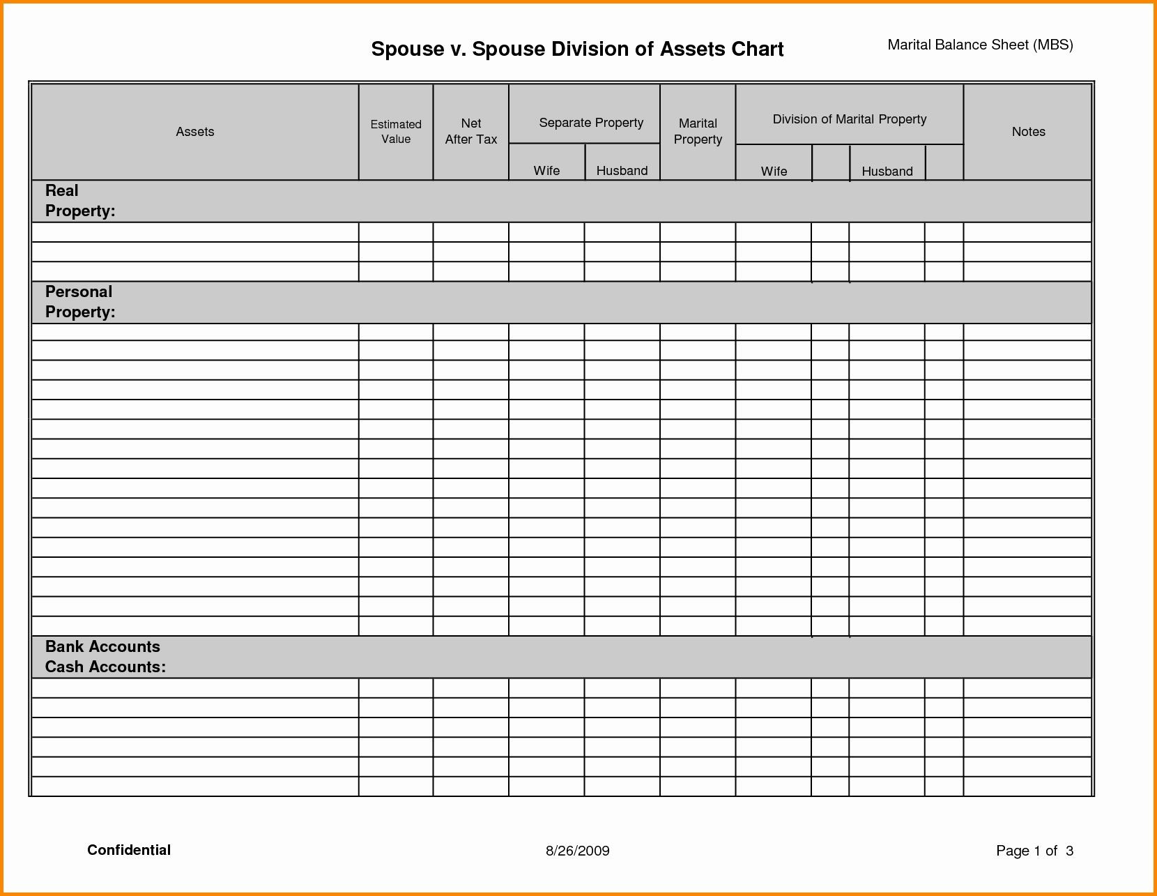 Divorce Assets And Liabilities Worksheet Db Excel Divorce Assets And Liabilities Worksheet Db excel