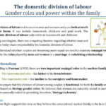 Domestic Division Of Labour Families And Households Teaching Resources