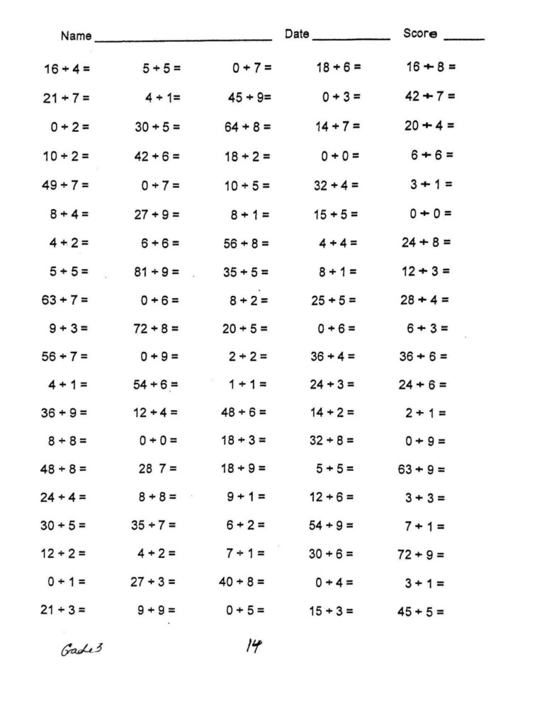 First Grade Class 1 Division By Grouping Worksheets 66 Pdf Worksheet 
