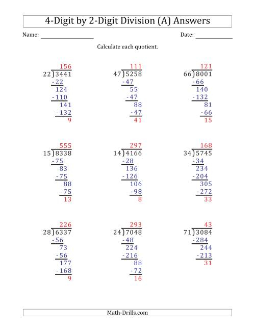 Grade 4 Fractions Worksheets Free Printable K5 Learning Division 
