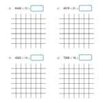 Long Division Method Divide Large Numbers By 2 Digit Numbers Maths