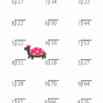 Long Division Problems No Remainder Worksheet Have Fun Division With