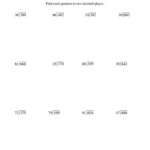 Long Division Two Digit Divisor And A Three Digit Dividend With A
