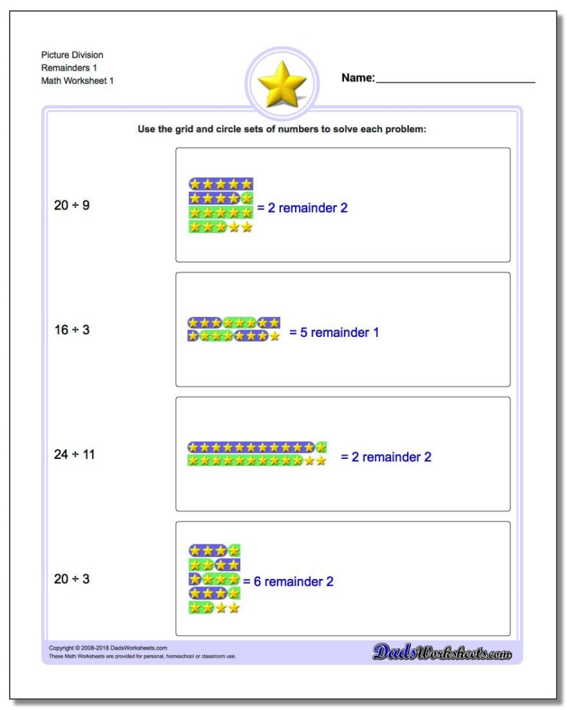 Picture Math Division