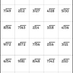 Printable Division Worksheets 3rd Grade Third Grade Division