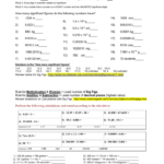 Significant Figures Worksheet Answers Smoochinspire