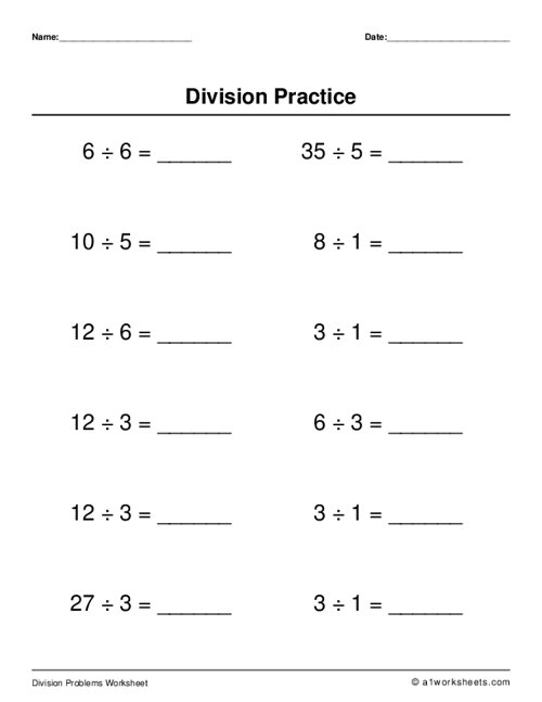 Worksheet Grade 1 Math Division By Grouping Math Printable Division 