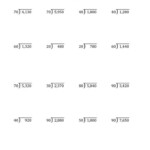 12 Best Images Of Fourth Grade Worksheets Division With Three Digit