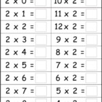 2 Times Table