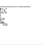 20 Converting Rational Numbers Worksheet Worksheet From Home