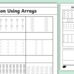 Division Arrays For Division Part Two Worksheet Education Com