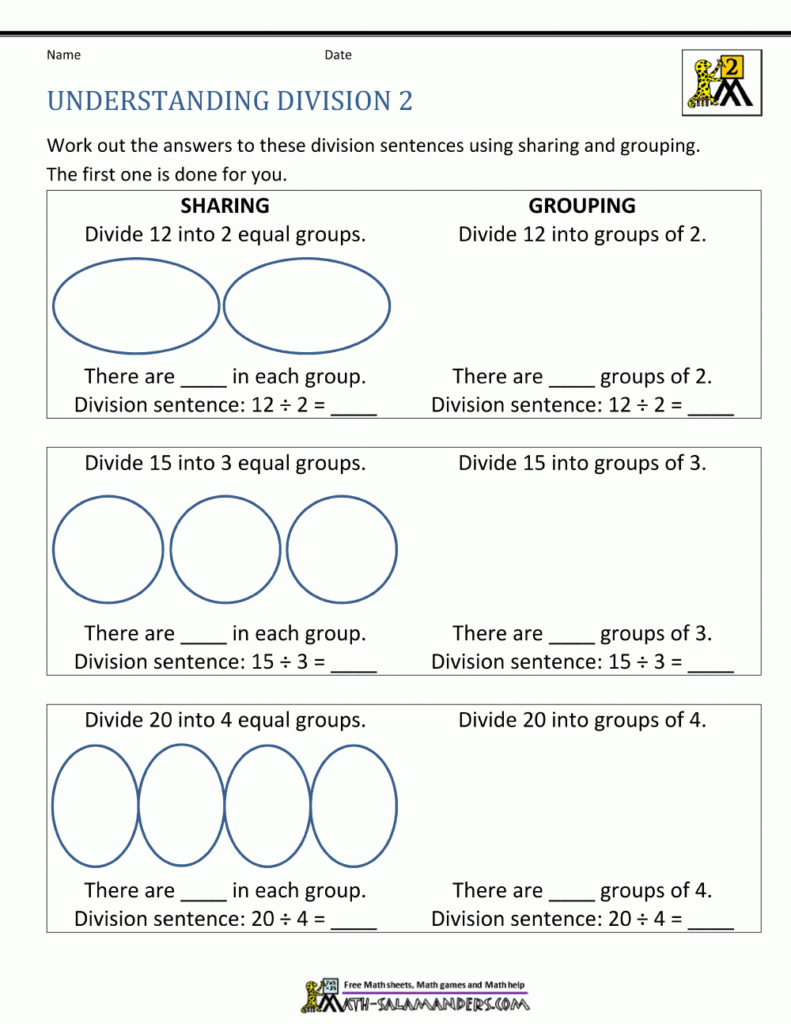 Division As Equal Sharing Worksheets Free Download Goodimg co