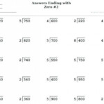 Division Worksheets For 4th Graders