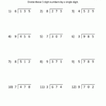 Free Division Worksheets