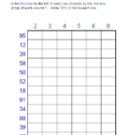 Free Long Division Worksheets On Graph Paper Long Division Worksheets