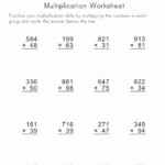 Multi Digit Multiplication And Division Worksheets 99Worksheets