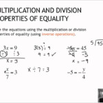 Properties Of Equality Worksheet