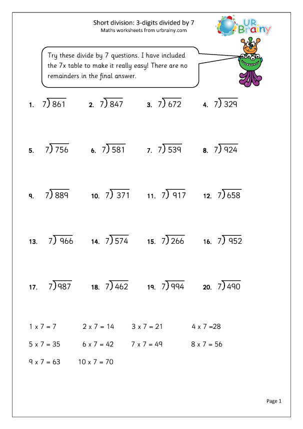 Three Digit Division No Remainders Math Worksheets 12 Best Images Of Three Digit Division No Remainders Math Worksheets 12 Best Images Of