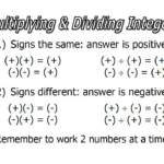 Dividing Integers Worksheet With Answers