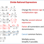 Division Of Rational Expressions Worksheet