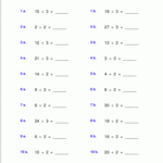Division Worksheets By 3