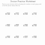 Division Worksheets Grade 6